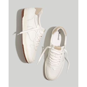Madewell Court Sneakers in Colorblock Leather and Suede Size 11.5